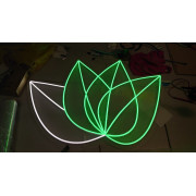 Неоновая вывеска Листья (780х580) Неоновая вывеска Листья (780х580)