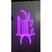 Неоновая вывеска логотип буквы (550х1000) Неоновая вывеска логотип буквы (550х1000)