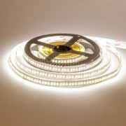 Светодиодная лента 12V теплая белая AVT smd3014 204LED/м IP20 Светодиодная лента 12V теплая белая AVT smd3014 204LED/м IP20