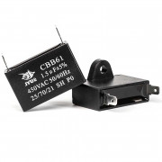 Конденсатор JYUL CBB-61 18 мкФ mF 450 VAC квадратный корпус-клеммы Конденсатор JYUL CBB-61 18 мкФ mF 450 VAC квадратный корпус-клеммы