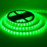 Светодиодная лента зеленая 12V smd5050 60LED/м IP65 Светодиодная лента зеленая 12V smd5050 60LED/м IP65