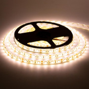 Светодиодная лента теплая белая 12V smd5050 60LED/м IP20 Светодиодная лента теплая белая 12V smd5050 60LED/м IP20