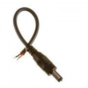 Коннектор для cветодиодной ленты с проводом 12V mini jack 5,5mm "папа" Коннектор для cветодиодной ленты с проводом 12V mini jack 5,5mm "папа"