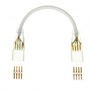 Двусторонний коннектор для ленты 220V RGB Двусторонний коннектор для ленты 220V RGB
