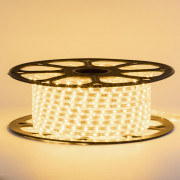 Светодиодная лента белая теплая 220V герметичная smd2835 120LED/м 12Вт/м IP65 Светодиодная лента белая теплая 220V герметичная smd2835 120LED/м 12Вт/м IP65