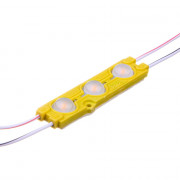 Светодиодный модуль 12V желтый smd5730 3led 1.5W IP65 Светодиодный модуль 12V желтый smd5730 3led 1.5W IP65