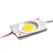Светодиодный модуль 12 V белый теплый СОВ круглый 1led 2,4W IP65 Светодиодный модуль 12 V белый теплый СОВ круглый 1led 2,4W IP65