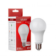 LED лампа Е27 А70 20W нейтральная белая 4100К SIVIO LED лампа Е27 А70 20W нейтральная белая 4100К SIVIO