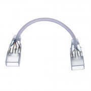 Коннектор двухсторонний для cветодиодной ленты 220V 5mm/провод 2pin Коннектор двухсторонний для cветодиодной ленты 220V 5mm/провод 2pin