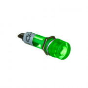 Индикаторная лампа зеленая XD10-3 od=10mm 12v Daier Индикаторная лампа зеленая XD10-3 od=10mm 12v Daier