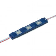 Светодиодный модуль 12 V синий smd5730 3led 1.5W IP65 Светодиодный модуль 12 V синий smd5730 3led 1.5W IP65