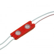 Светодиодный модуль 12 V красный smd5730 2led 1W IP65 Светодиодный модуль 12 V красный smd5730 2led 1W IP65