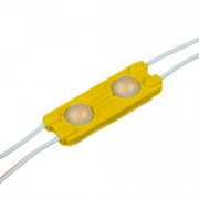 Светодиодный модуль 12 V жёлтый smd5730 2led 1W IP65 Светодиодный модуль 12 V жёлтый smd5730 2led 1W IP65